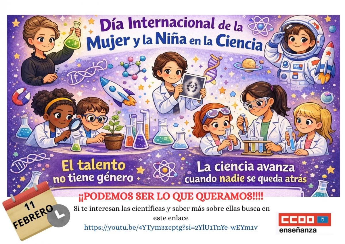 Día internacional de la Mujer y la Niña en la Ciencia
