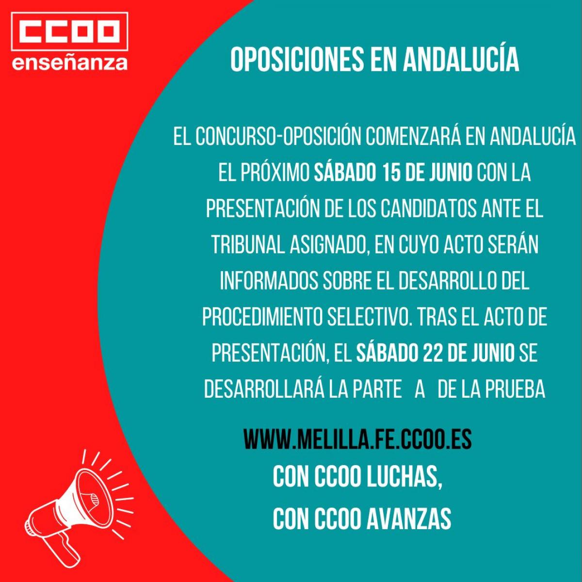 Oposiciones Andaluca 2024